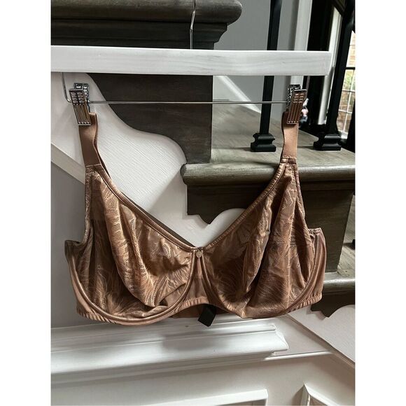 Understance Lot of 2 Tan Brown Full Coverage Unlined Bras Sz 42DDD - Picture 7 of 11